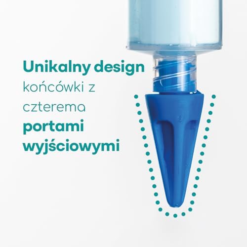 Zestaw ze Strzykawką do Płukania Uszu  3 x Miękkie Końcówki Quad-Stream do Usuwania Woskowiny od Medi Grade  Wielokrotnego Użytku  Naturalna Metoda Czyszczenia Uszu do Użytku Domowego