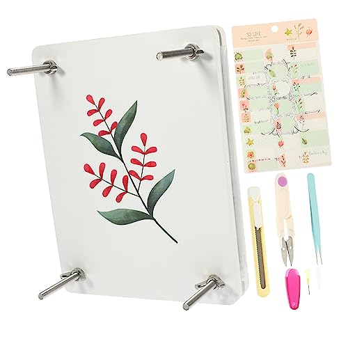 Outil de pressage NUOBESTY kit fleurs séchées et gaufrage pour herbier