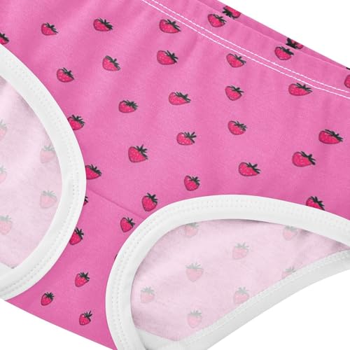 GuoChe Hipster Panties Breathable Triangle Panties Breathable Underwear for Young Girls in Sizes 2T,3T, 4T, 5T, 6Y and 8Y4