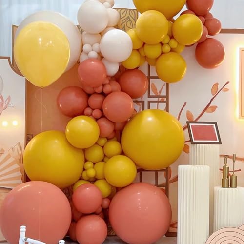 Image of Voircoloria 90pack Coral Red Balloons Different Size 18 /12 /10 /5 Inch Coral Red Balloon Garland Arch Kit for Graduation, Wedding, Birthday, Princess Theme Party, Valentine's Day Party Decorations