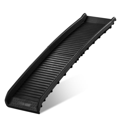 HOBBYZOO Escalier pour Chien, Rampe Voiture Pliable & Antidérapant - Rampe de Coffre pour Chien & Chat - Capacité de Charge 50kg (160x40 cm)