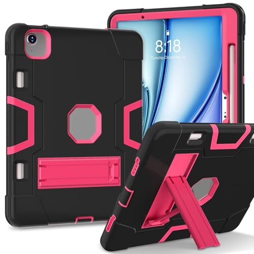 Coque iPad Air 11 antichocs avec béquille pliable et protection 360