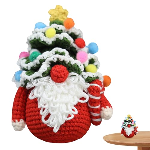 D&eacute;corations de No&euml;l, kits au crochet pour les adultes d&eacute;butants a...