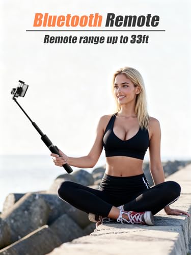 40% Off Jishane 61'' Selfie Stick Tripod with Wireless Remote