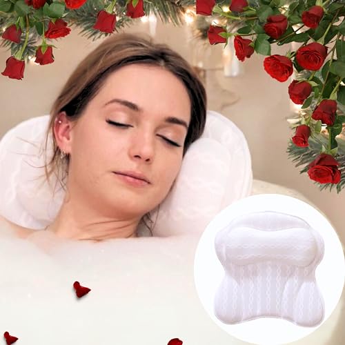 KANDOONA Bath Pillow (Extra Soft) Bathtub Pillow Headrest Luxury