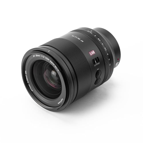 Image of VILTROX 35mm F1.2 LAB FE(N) Full Frame Lens for Sony E, Auto Focus Prime Lens for Sony E-Mount Cameras A7SIII A7III A7RIII A7IV A7RIV A9 A1 FX3 A7RV ZVE1 A7CR A7CII A93 ZV-E10 FX30 (No Display)