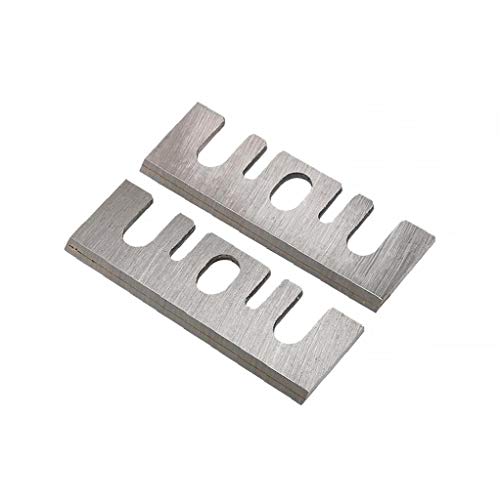 Cepilladora Eléctrica De La Hoja Para Hitachi F20a Ancho De Corte Con Cuchilla Sacapuntas Madera Plano De La Carpintería De Piezas Herramientas De Reparación (2 Piezas) Cover