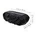 OUNONA 1pc Waterproof Winch Cover Electric Car Covers Waterproof Protective Water Proof Winch Protection Truck Winch 600dpvc Coated Oxford Cloth Black