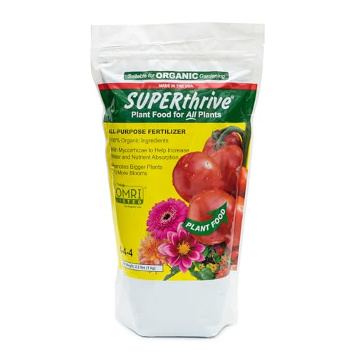 Image of SUPERthrive Organic All-Purpose Fertilizer, 4-4-4, 2.2 lbs, 2-Pack