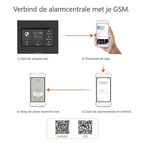 Komplettes WiFi Alarmanlage ST01-8 – Bild 8