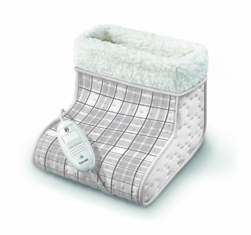 Preisvergleich Produktbild Beurer FW-SE Sonderedition Fußwärmer, weiß-grau