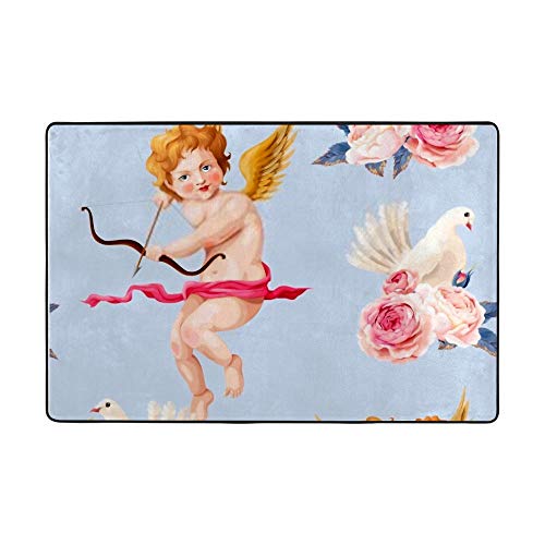 Tapis de grande taille salon chambre en microfibre à poils longs - 3
