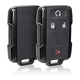 NPAUTO Key Fob Fits for Chevy Silverado GMC Sierra 1500 2500 HD 3500 HD Chevy Colorado GMC Canyon 2015 2016 2017 2018 2019 2020 2021 Keyless Entry Remote Control Start Key Fobs, M3N-32337100