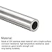 uxcell 304 Stainless Steel Tube, OD 14mm x 2mm Wall Thick 300mm Length Metal Tubing for Industry Machinery