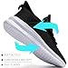 ZASJDG Men's Non Slip Running Shoes Fashion Sneakers Tennis Shoes Men Lightweight Workout Sneakers Black_White Size 10.5