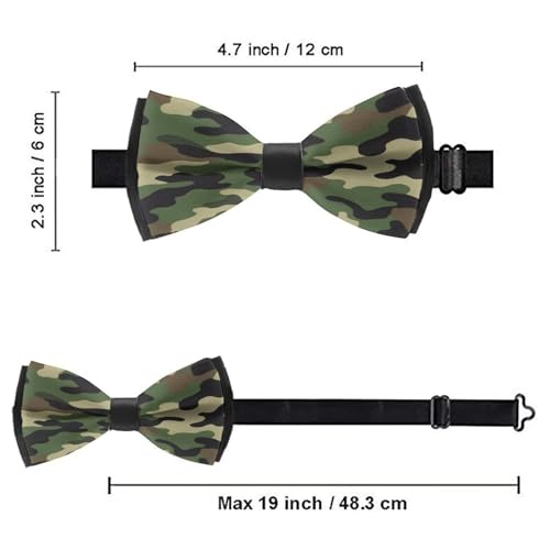 Supdreamc Men's & Boys Adjustable Bow Tie - Perfect for Weddings & Formal Events2