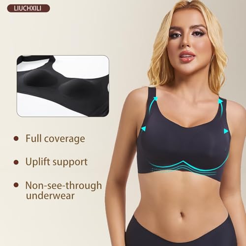 Seamless Mastectomy Bra Post Surgery Pocket Bra for Breast Forms Breast Prosthesis Women's Daily Bra2