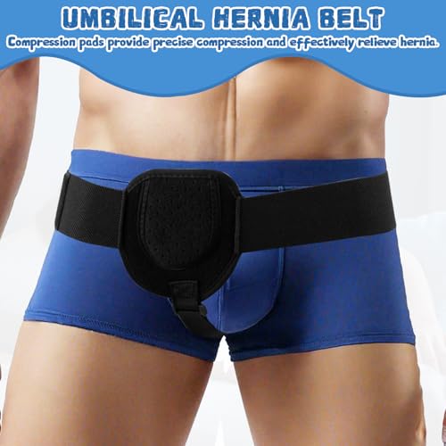 Faja para hernia inguinal ajustable para hombres y mujeres miniatura 6