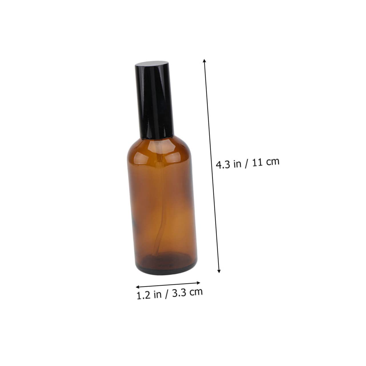 Set 12 Bottiglie Spray in Vetro da 30ml Riutilizzabili Design Antiperdita per Viaggi e Uso Quotidiano