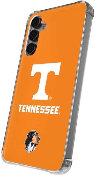 Skinit Clear Phone Case Compatible with Galaxy S24 Plus - Officially Licensed University of Tennessee-Knoxville T Logo on Orange Design