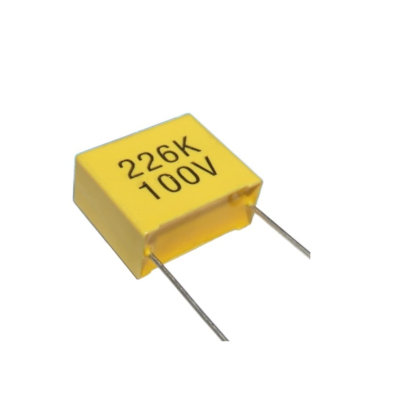 Condensateur de correction 100V 22uF pour réparer une carte électronique en panne au pas 22.5mm