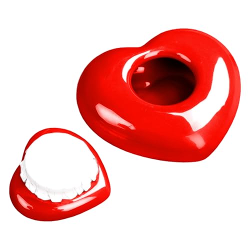 Petite urne funéraire CHUNLINLAODA Urne pour Animaux de Compagnie, Urne en Forme de Coeur, Urne Souvenir, Urne en céramique, Belle Urne funéraire Souvenir...