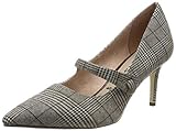 tamaris pumps blau antishock  Tamaris Damen 1-1-24411-33 Pumps, Mehrfarbig (Tartan 901), 37 EU