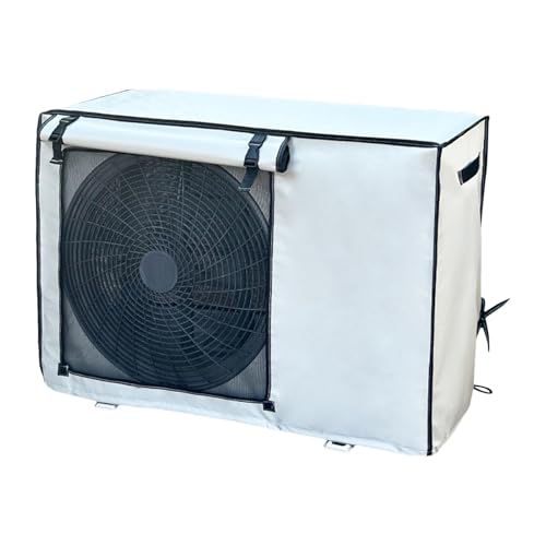 Klimaanlage Shield - Atmungsaktive AC-Einheiten-Abdeckung, wasserdichter Oxford-Outdoor-Schutz, UV-beständige Schutzhülle für Außengeräte,...