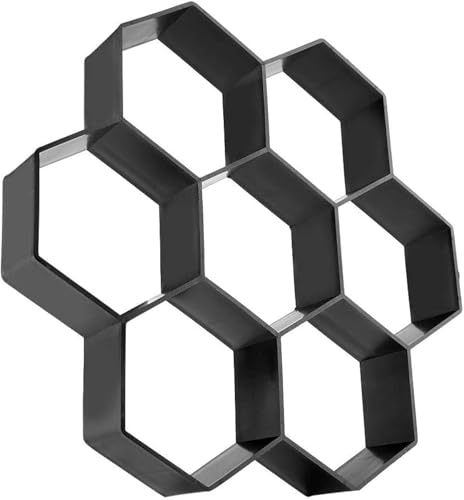 LATRAT Moule de pavage de jardin Moule de coulée en béton Forme de coffrage Béton Pochoirs pour dalles de trottoir