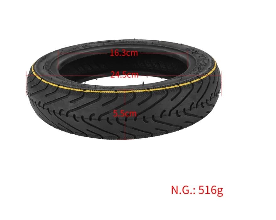 motorized scooter 10 * 2.5 Tire for Nine/bot MAX G30 G30D F2 F2PRO F2PLUS KickScooter Electric Scooter 60/70-6.5 Tire Accessories motorized scooter(2 PCS)