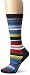 Wigwam Women's Taos Merino Wool Casual Crew Sock, Black, Medium