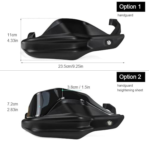 Protège-mains Voge DS900X : extensions haut de gamme protection guidon - 5