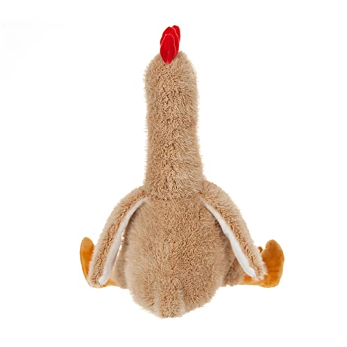 Apricot Lamb – Kuscheltier Hahn 25 cm – Plüsch Spielzeug Plüschtier für Kinder und Baby – Flauschiger Stofftier zum Spielen, Geschenk & Kuscheln – Gemütliches Schmusetier – Weizen Nerz Hahn
