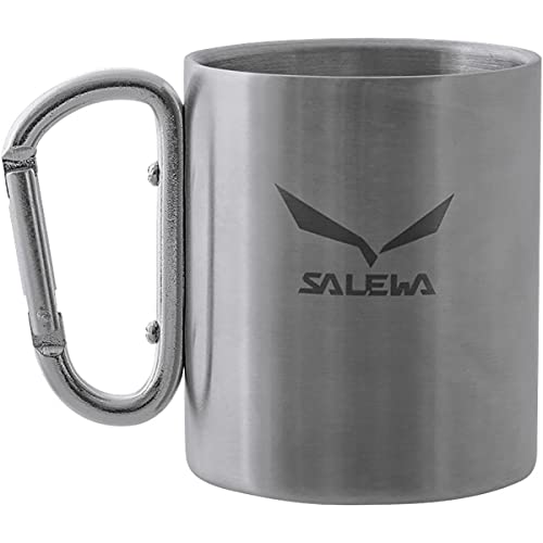 SALEWA Stainless Steel Mug, Unisex Adulto, Steel, Taglia Unica