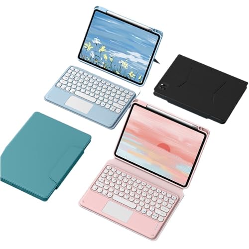 Funda protectora teclado iPad 11 generacion verde oscuro YSJX 2