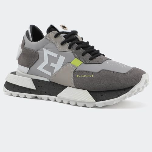 Image of The NSJ012 is a Mix of Modernity and Graphic Design. Made of Leather and Nylon its Vintage Finish Allowed it to be Elegant and Dynamic.