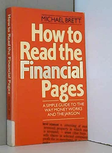 How to Read the Financial Pages 0091722608 Book Cover