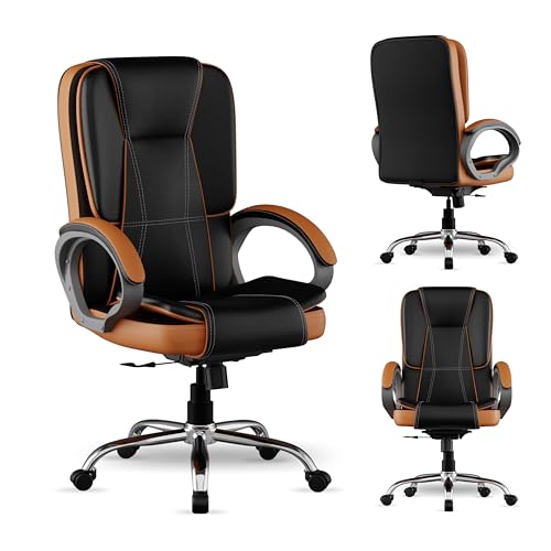 Image of FUGO FG12 Ergonomic Office Chair | Adjustable Height Swivel Chair with 360 Rotation | Comfortable Seating for Home Office & Study | Computer Desk Chair with 3-Year Warranty
