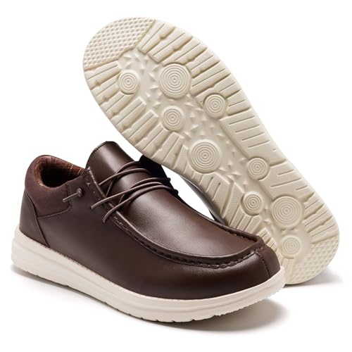 Image of FW FRAN WILLOR Mens Wide Shoes Width Toe Box Slip-on Loafers Casual Walking Shoes for Men