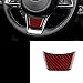 Autocollant de Panneau de Volant de Voiture de Garniture intérieure d'accessoires de Fibre de Carbone, pour Subaru Crosstrek Impreza 2017 2018 2019