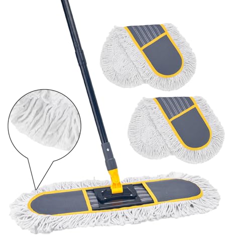 24" Commercial Dust Mop for Floor Cleaning,Heavy Duty Floor Duster