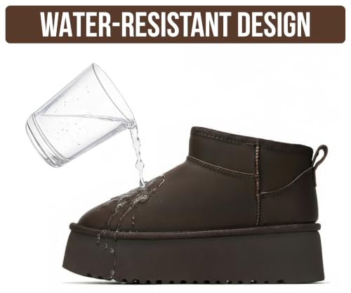 Image of Project Cloud 100% Genuine Leather Platform Ankle Boots for Women
