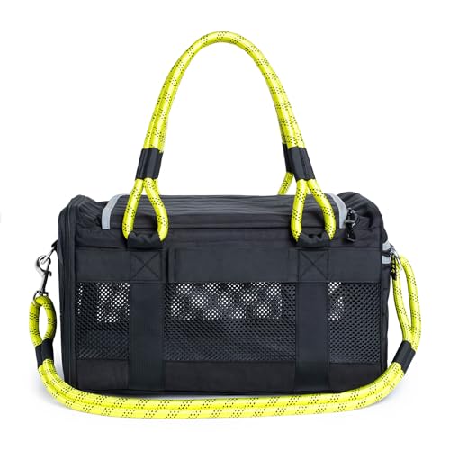 ROVERLUND Airline-Compliant Pet Carrier | Includes Leash | Suitable for Pets up to 20lbs