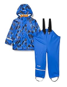 CareTec Kinder Regenanzug Set Buckthorn Brown