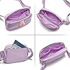 Gitus Initial Belt Bag Fanny Pack Crossbody Bag for Girls Birthday Gifts Age 8-10 Teen Girl Gifts Trend Stuff Personalized Letter Gifts for Daughter Sister (Lavender-A) #4