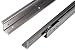 Produktbild Gedotec Schubladenschiene TEILAUSZUG 400 mm Schwerlast-Auszüge aufliegende Montage - FR505 SCC | Tragkraft 100 kg | Edelstahl 1.4509 säurebeständig | 1 Paar - Rollenführung für Fahrzeuge & Gastronomie