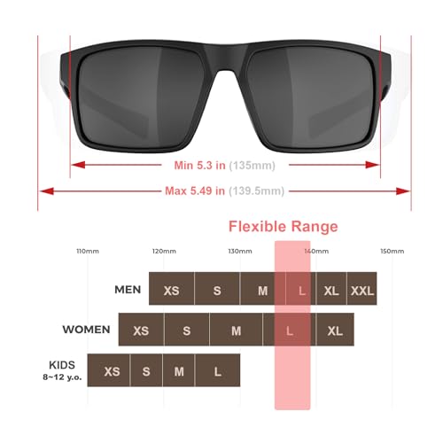 Image of Floating Polarized Fishing Sunglasses Saltwater Resistant Lenses That Coating Won't Peel Rub off