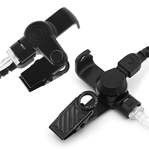SUNDELY® Headset Earpiece Compatible with Midland Radio G15Pro G18 HYT Hytera BD505 HYT2100 PD405 PD505 TC-620 Walkie Talkie FBI Style Covert Acoustic Tube Big PTT 2-pin with Screw - Image 3