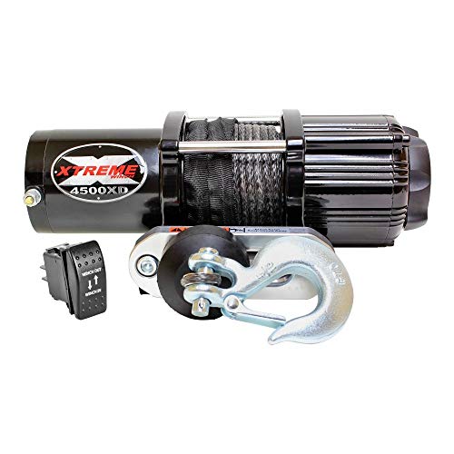 XTREME Winch 4500LB ATV Winch With Model Specifc Mount Fits 2016-21 HONDA PIONEER 1000 & 1000-5
