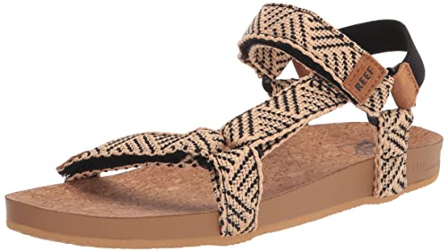 Reef Womens Cushion Rem Sport Sandal, Black/Tan, 9 Us #TOP8